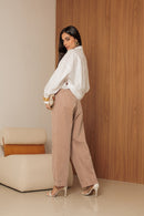 Camisa Cropped de Manga Longa