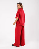 Camisa em viscose maquinetada