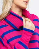 Blusa Tricot com Gola Boba