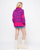 Blusa Tricot com Gola Boba