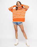 Blusa Tricot com Gola Boba