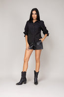 Camisa Social com Renda