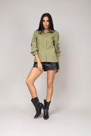 Camisa Social com Renda